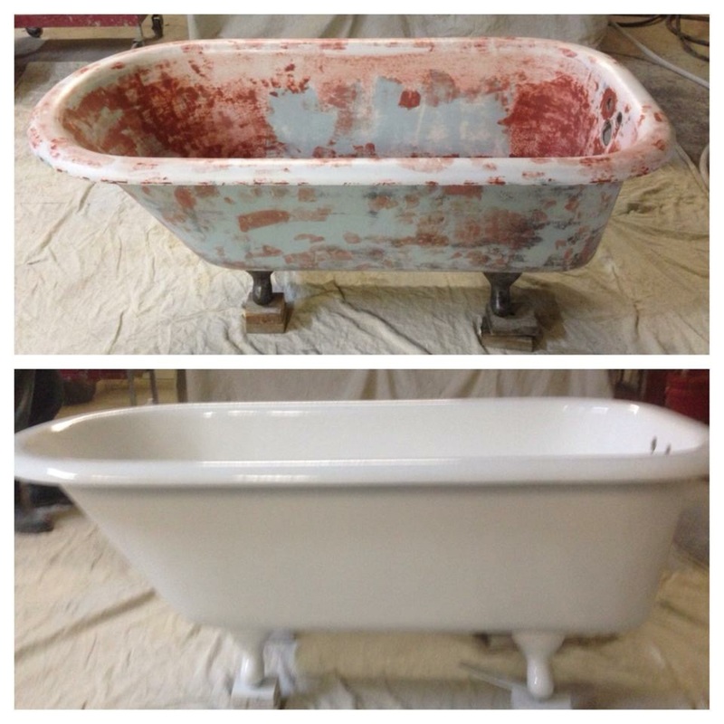 claw foot tub repair - refinishing - memphis - collierville - bartlett - oakland