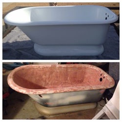 claw foot tub repair - resurfacing - memphis - olive branch - collierville